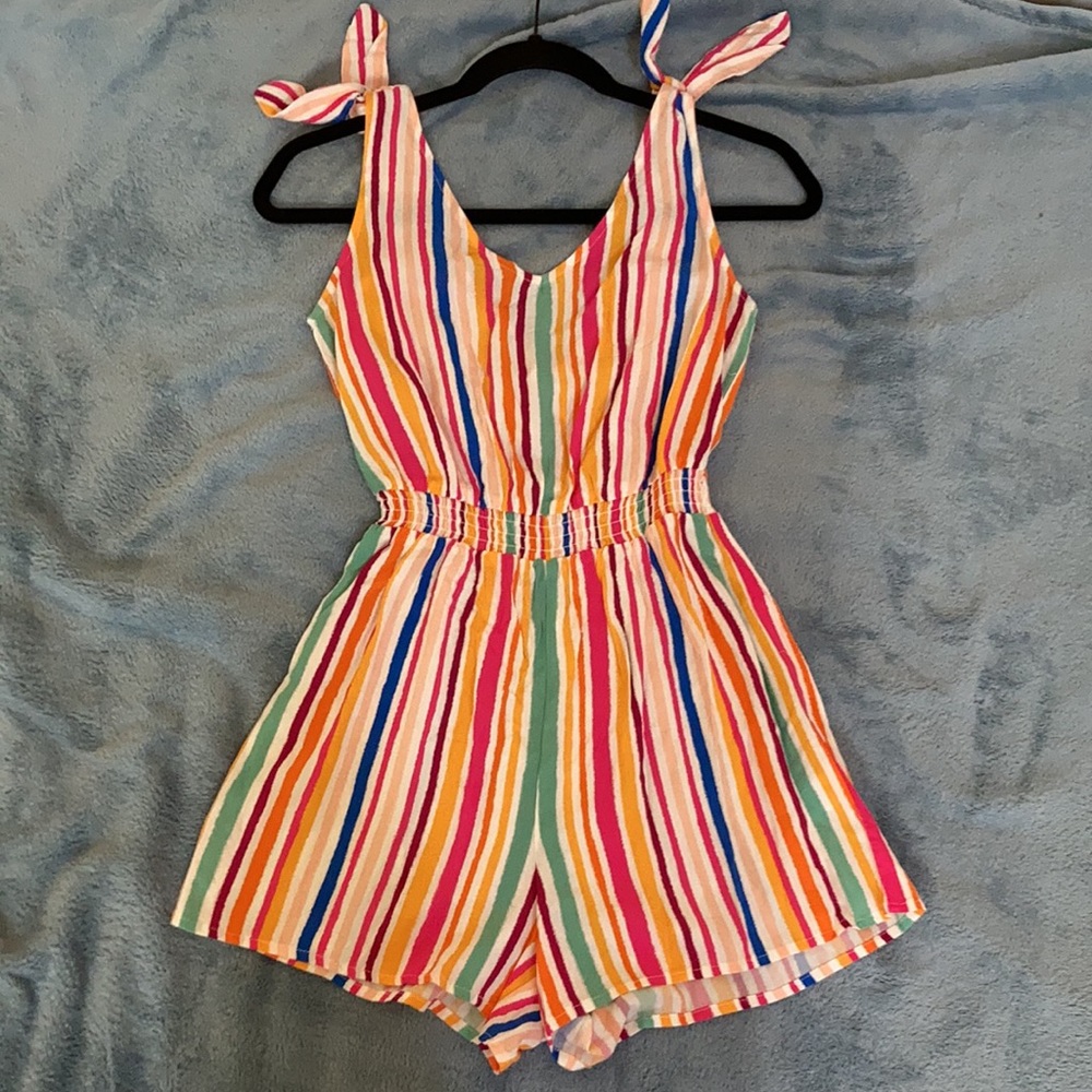 BeBop artsy striped - ☺️ cute modern boho romper